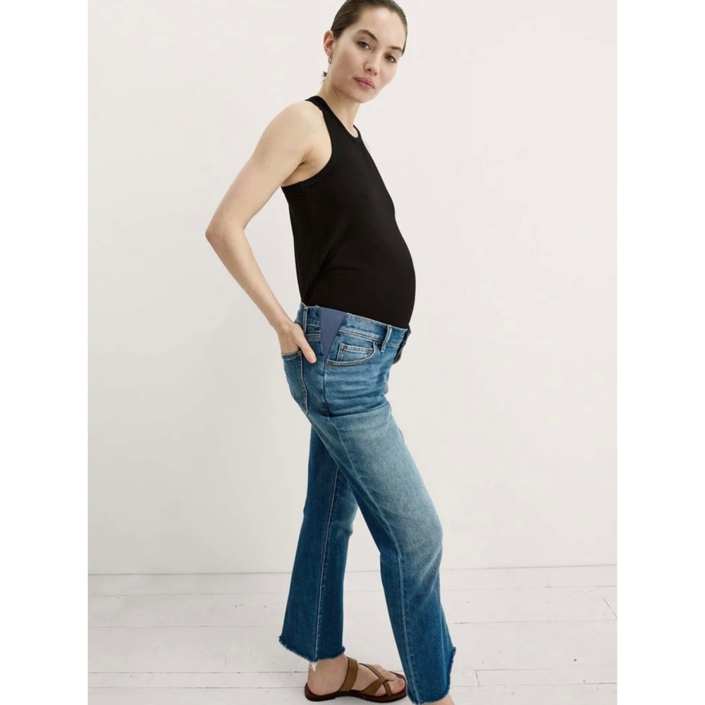 Hatch The Crop Maternity Jean in Indigo